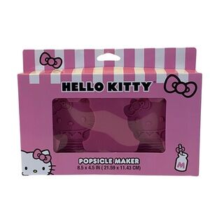 Hello Kitty Popsicle Maker Flexible Silicone Tray